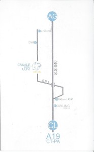 Casale degli ulivi - ubicazione